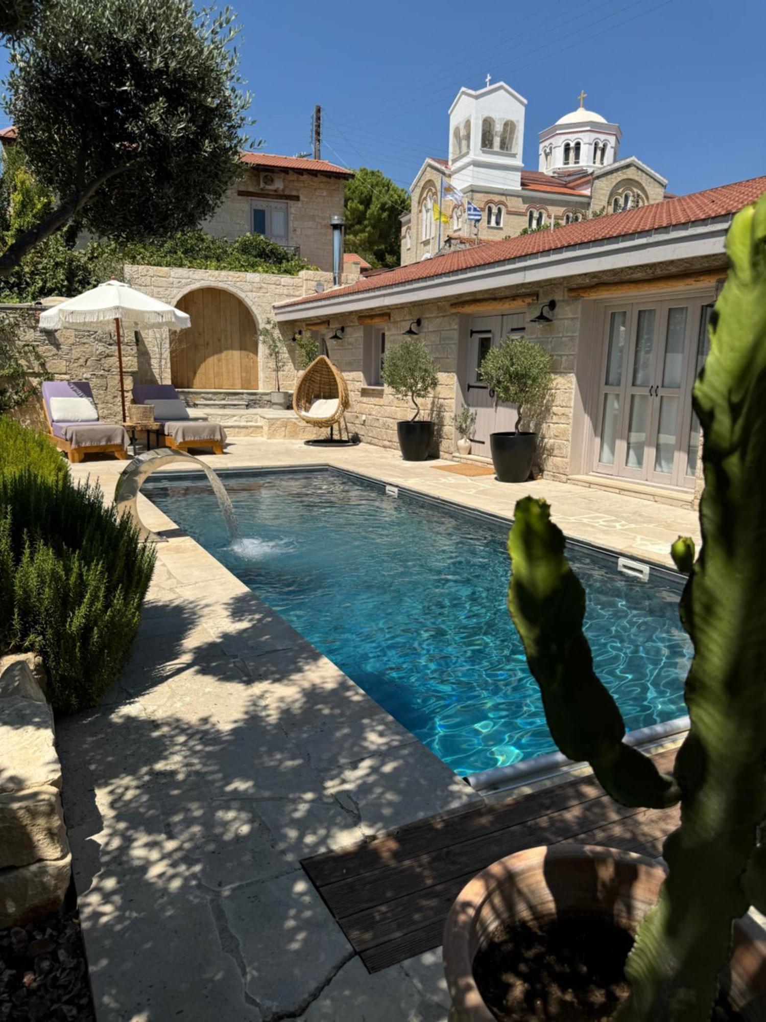 Fig&Olive Luxury One Bedroom Boutique In Pachna Limasol Buitenkant foto